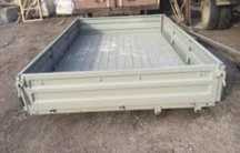 Кузов бортовой Прицеп 2×4,3×0,4 м