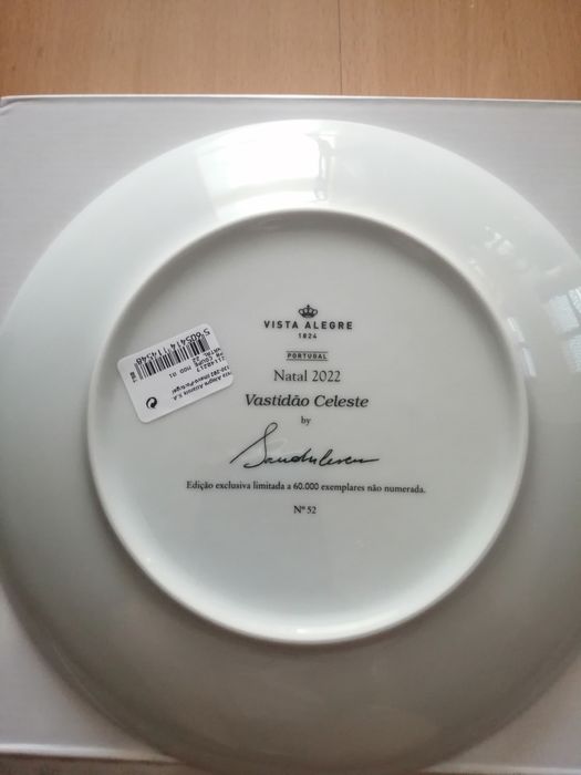 Prato de Natal Vista Alegre, colecção