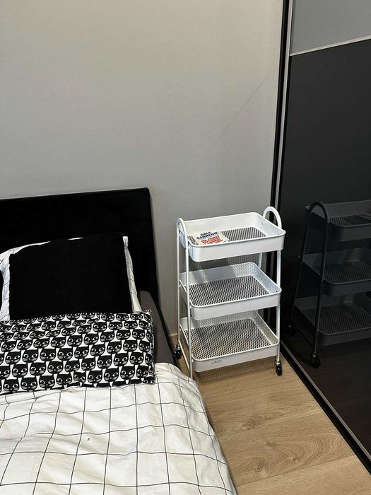 Wózek kuchenny 3 poziomy Regał łazienkowy Szafka na kółkach OKAZJA