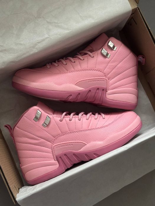 БЕЗКОШТОВНА ДОСТАВКА‼️ AIR JORDAN 12 RETRO "Pearl apinkʼʼ (Рожеві),джо