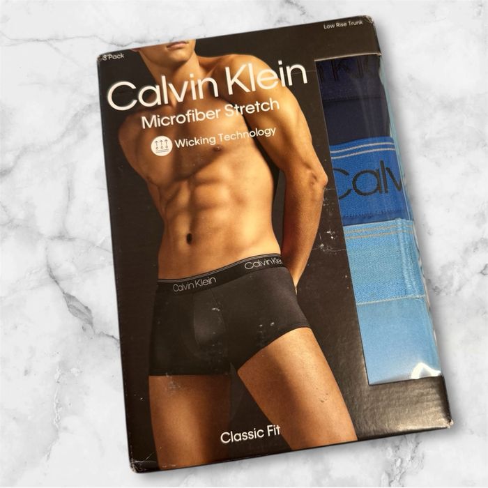 Calvin Klein Microfiber Stretch (3 Pack) – Нові чоловічі труси