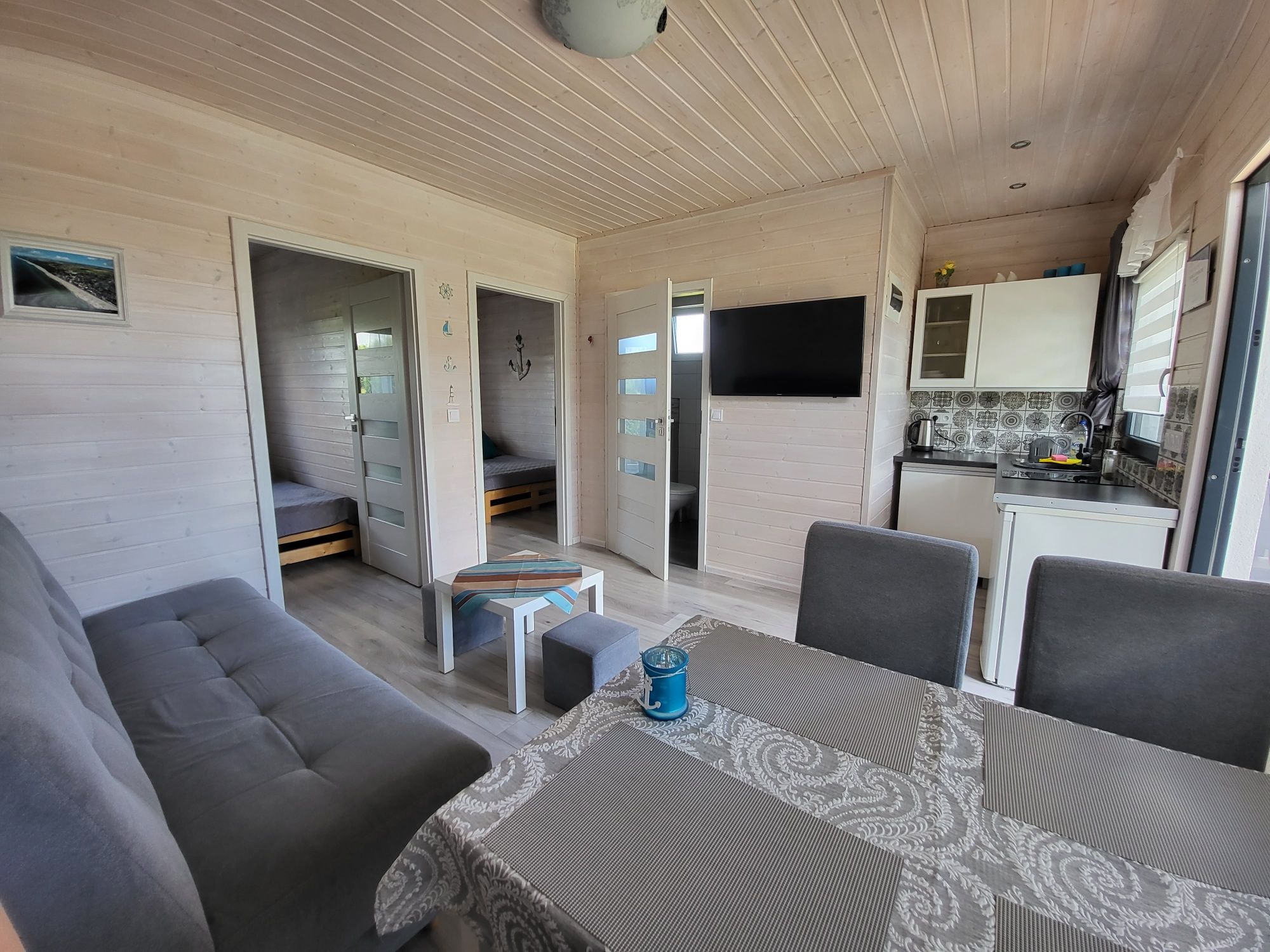 Od 6.08 wolny domek morze SARBINOWO basen jacuzzi