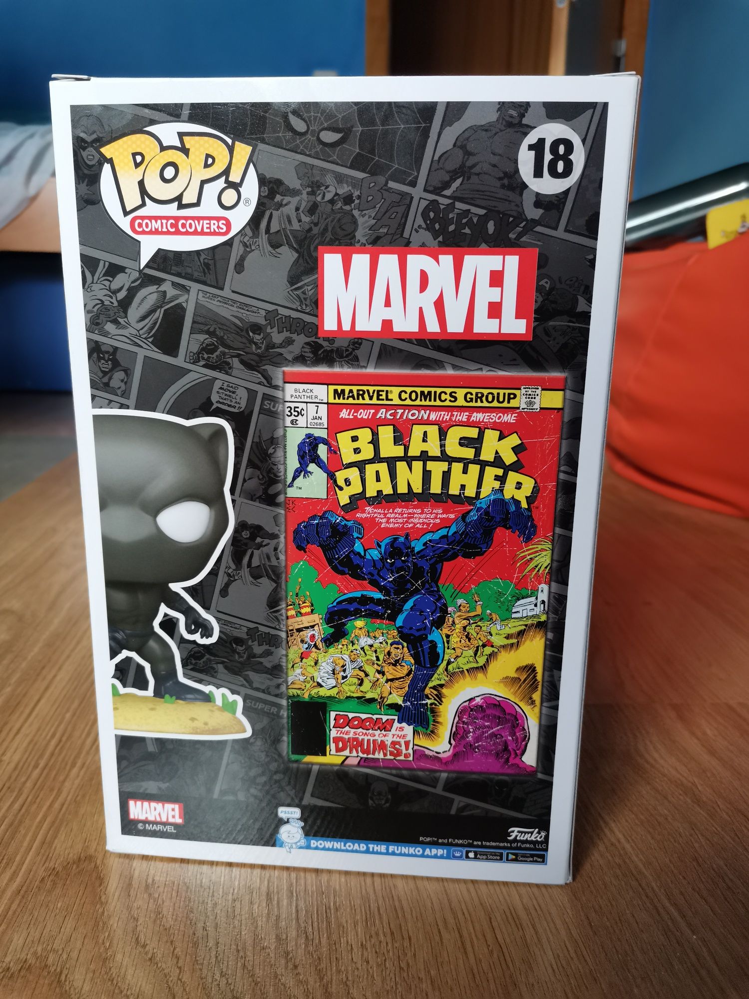 FUNKO Pop! Comic Cover - Marvel: Black Panther