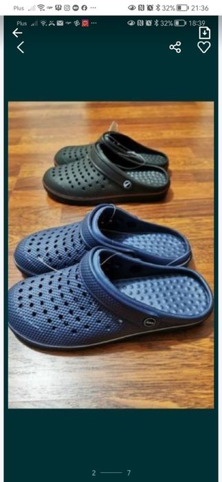 Klapki Męskie Typu Kroksy Lekkie Wygodne