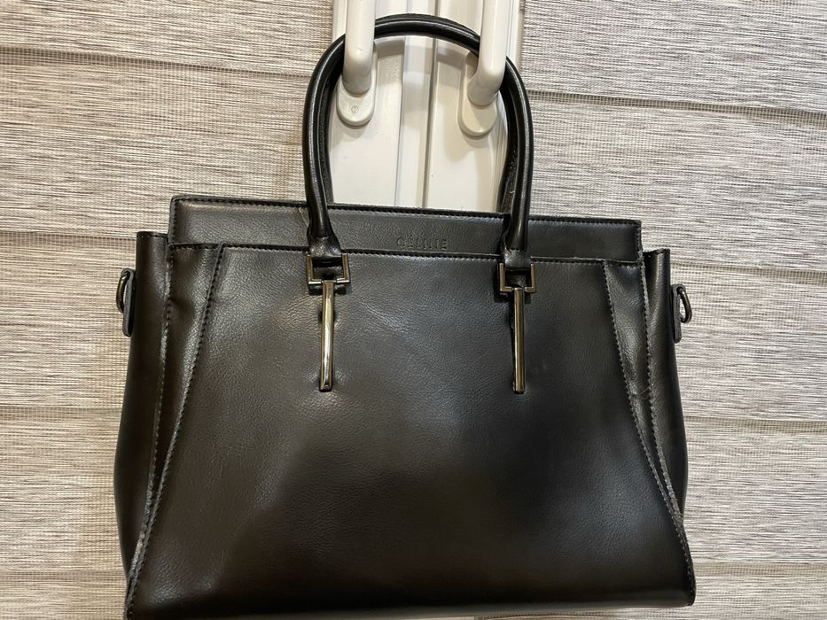 Шкіряна сумка велика