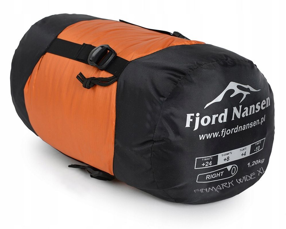 Fjord Nansen Duży Śpiwor Finmark Wide Xl -10 Mumia