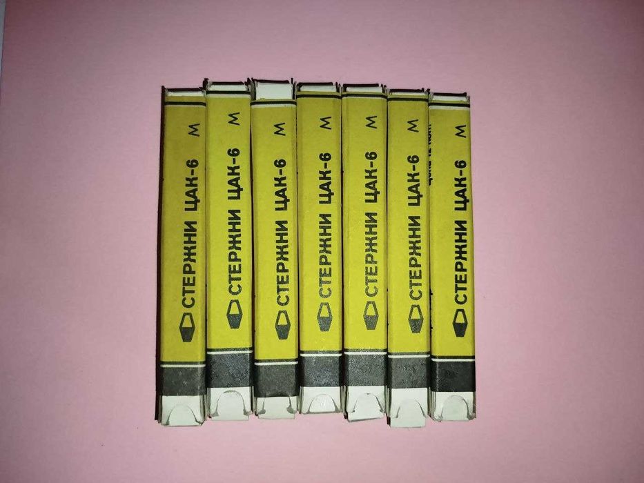 Стержни для автоматического карандаша ЦАК 6М (м-мягкий)