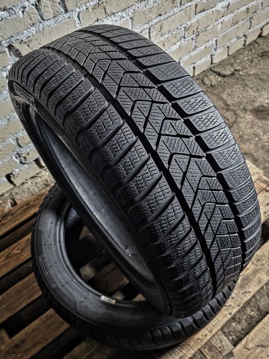 Пара 245/45r18 Pirelli | 7mm | 2021 | Germany | Преміум зимові шини