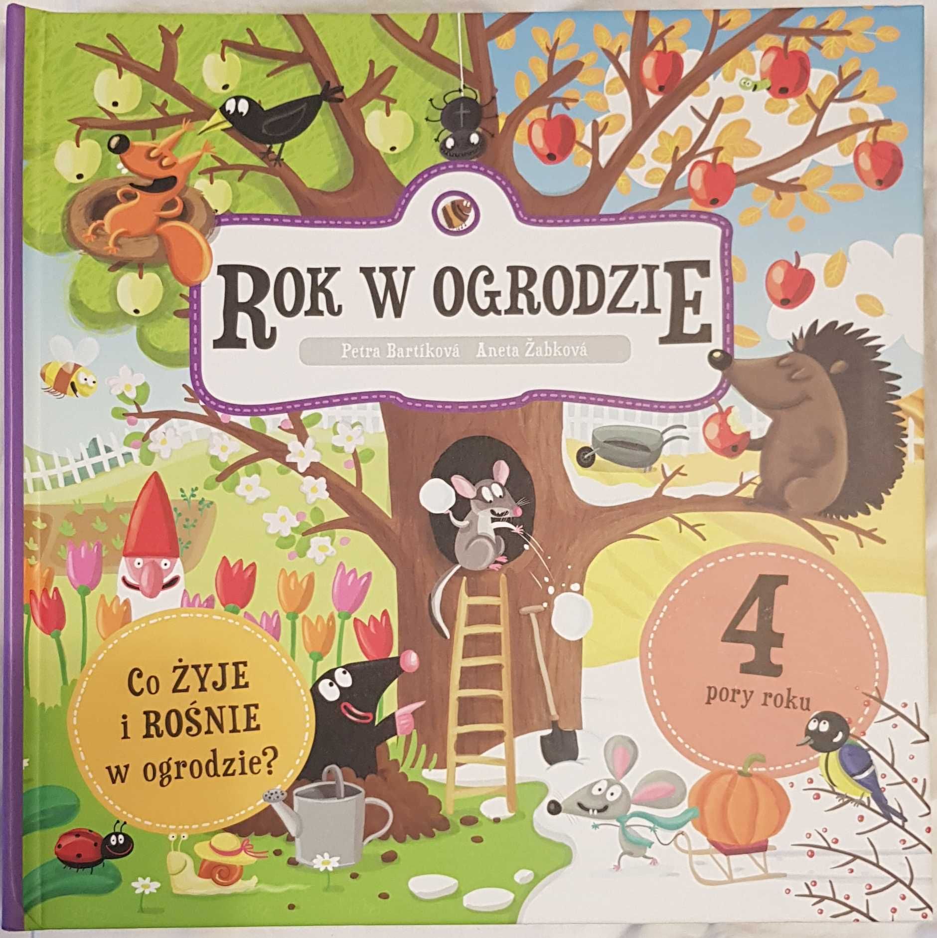 NOWA książka dla dzieci "Rok w ogrodzie"