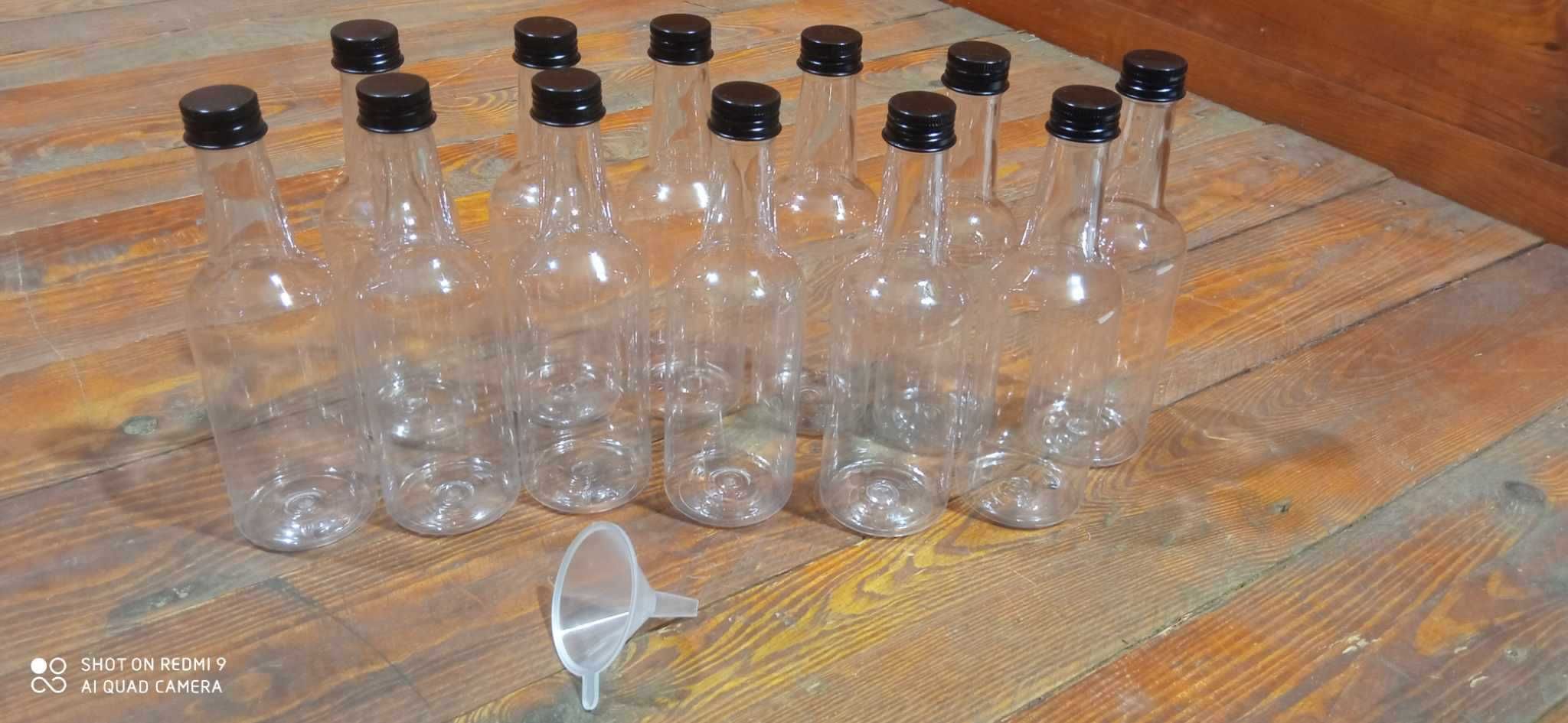 Belle Vous Mini butelki na alkohol 12 sztuk 200ml plastik