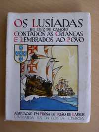 Os Lusiadas Contados às Crianças e Lembrados ao Povo de João de Barros