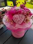 Candle Flower box XL wykonany z naturalnych świec sojowych z aromatem