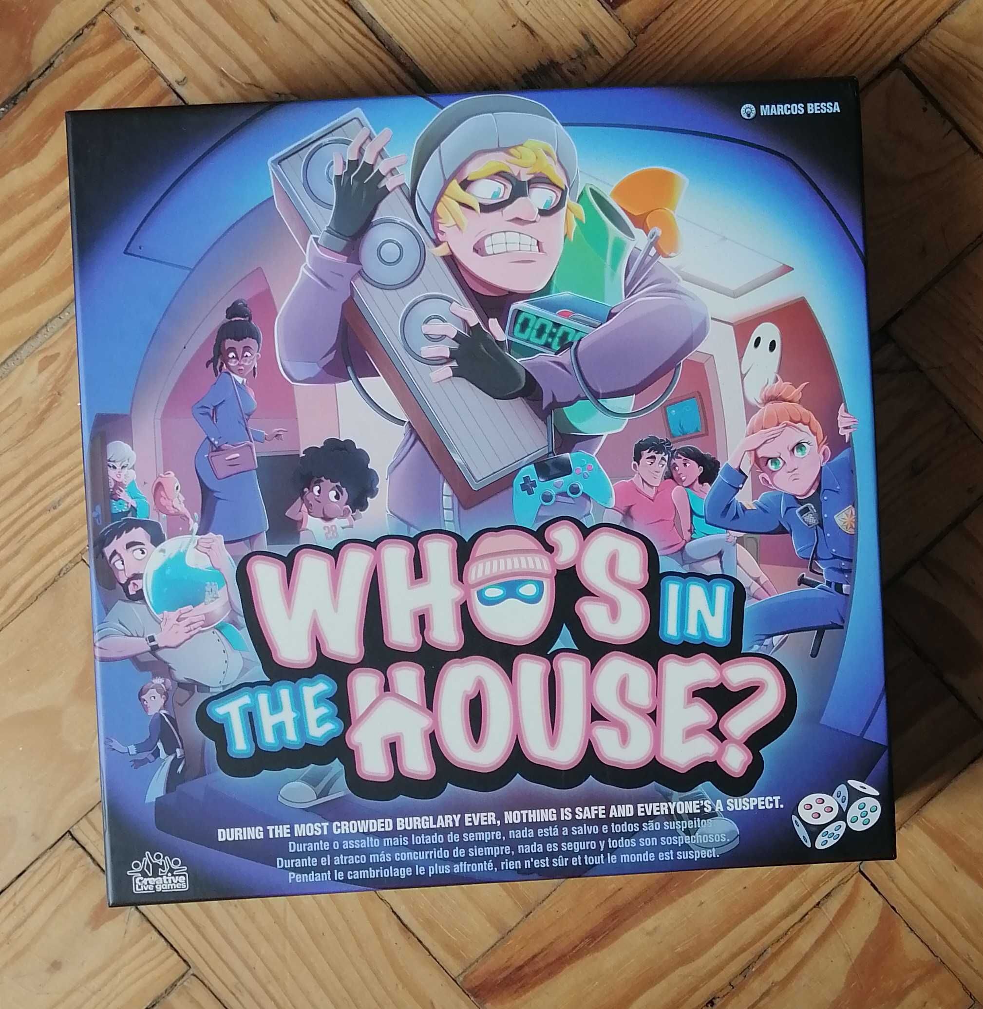 Jogo who's in the house