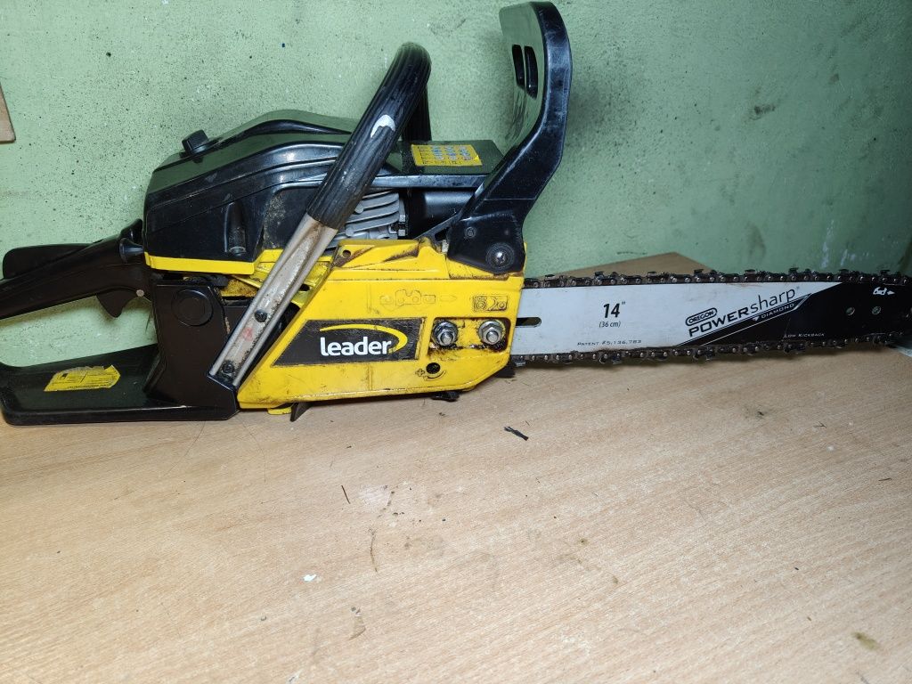 Piła spalinowa leader 52cm3 piła łańcuchowa z prowadnicą