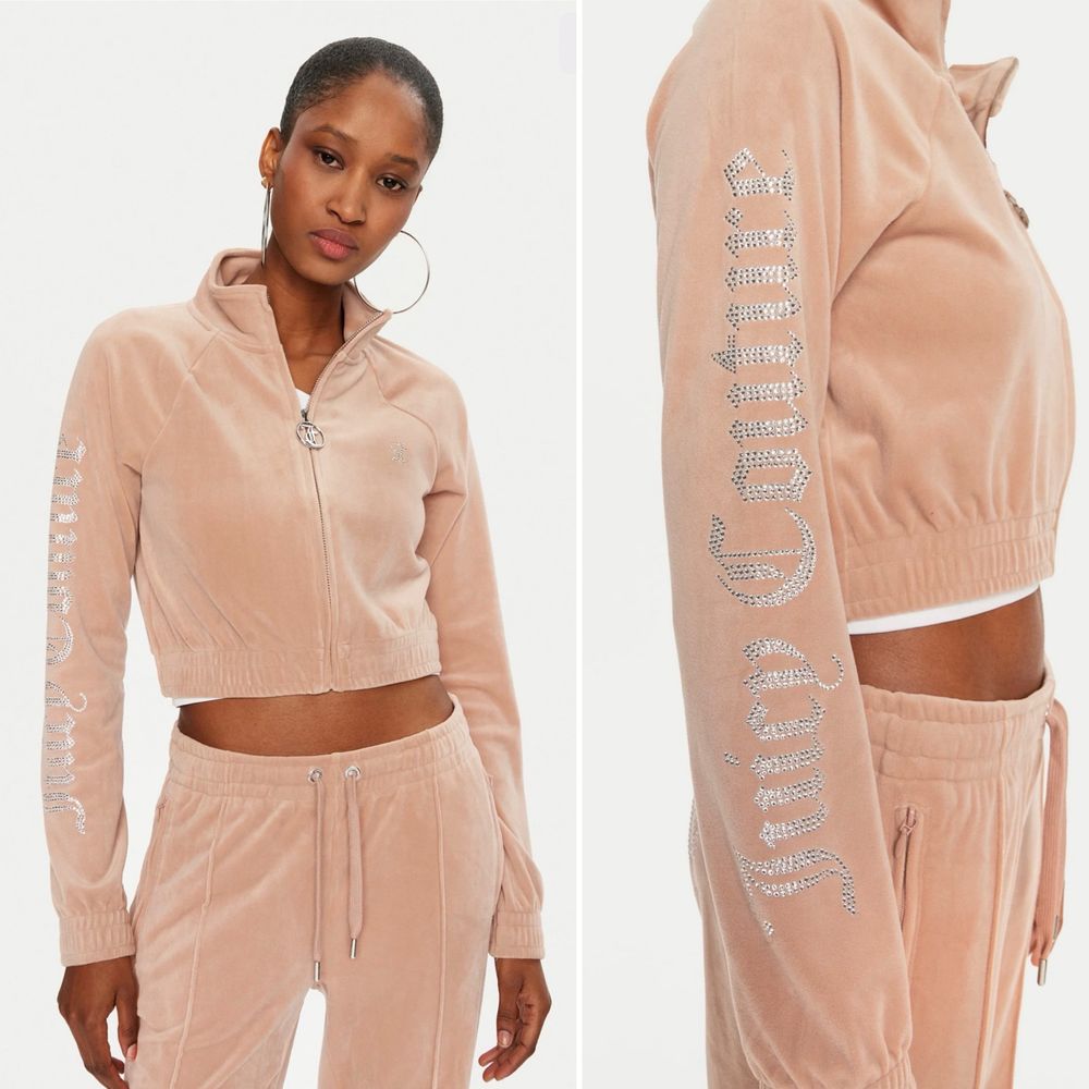 Велюровий костюм Juicy Couture оригінал з бірками M карамельний