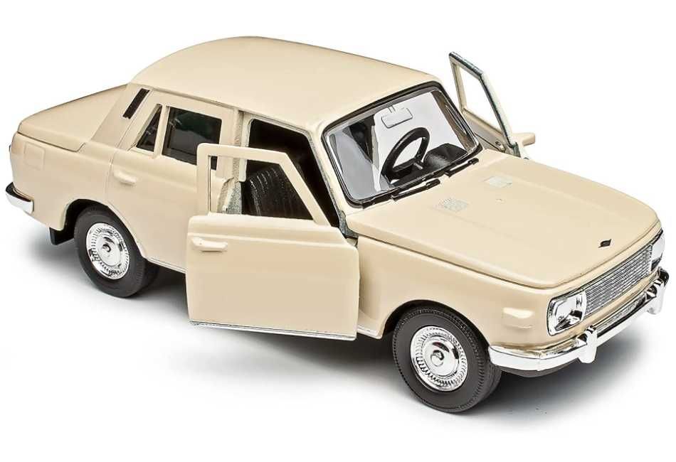 Wartburg 353 model WELLY 1:34 kremowy