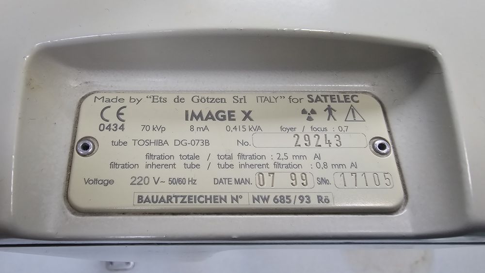 Rentgen stomatologiczny Satelec X Mind