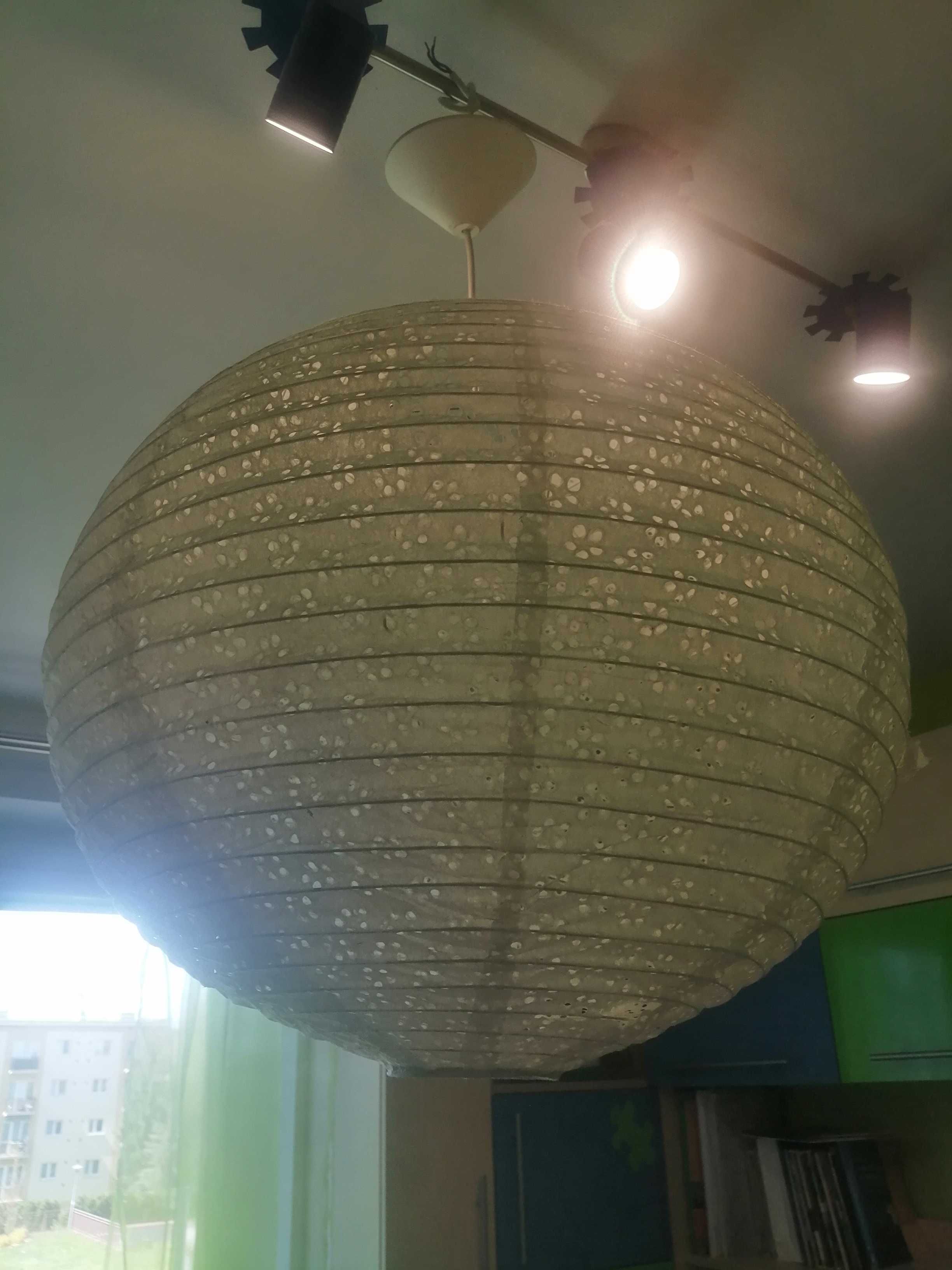 Lampa - papierowa kula - przepiękna!