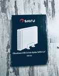 Obudowa USB 3.0 do dysków SATA 3,5" SDE-H2 SHIRU