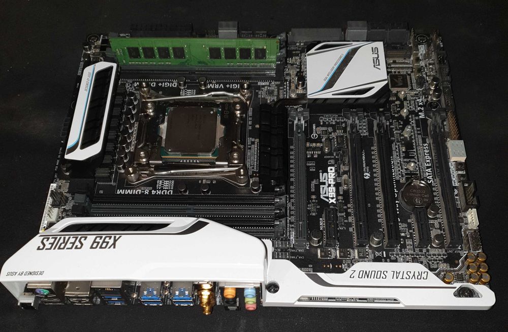 Sprzedam zestaw ASUS X99 PRO + Intel i7 5820K + 8GB DDR4