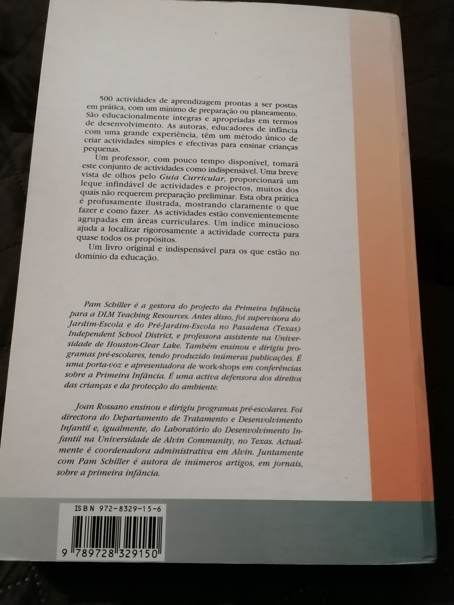 Livro "Guia Curricular" 500 actividades curriculares para crianças