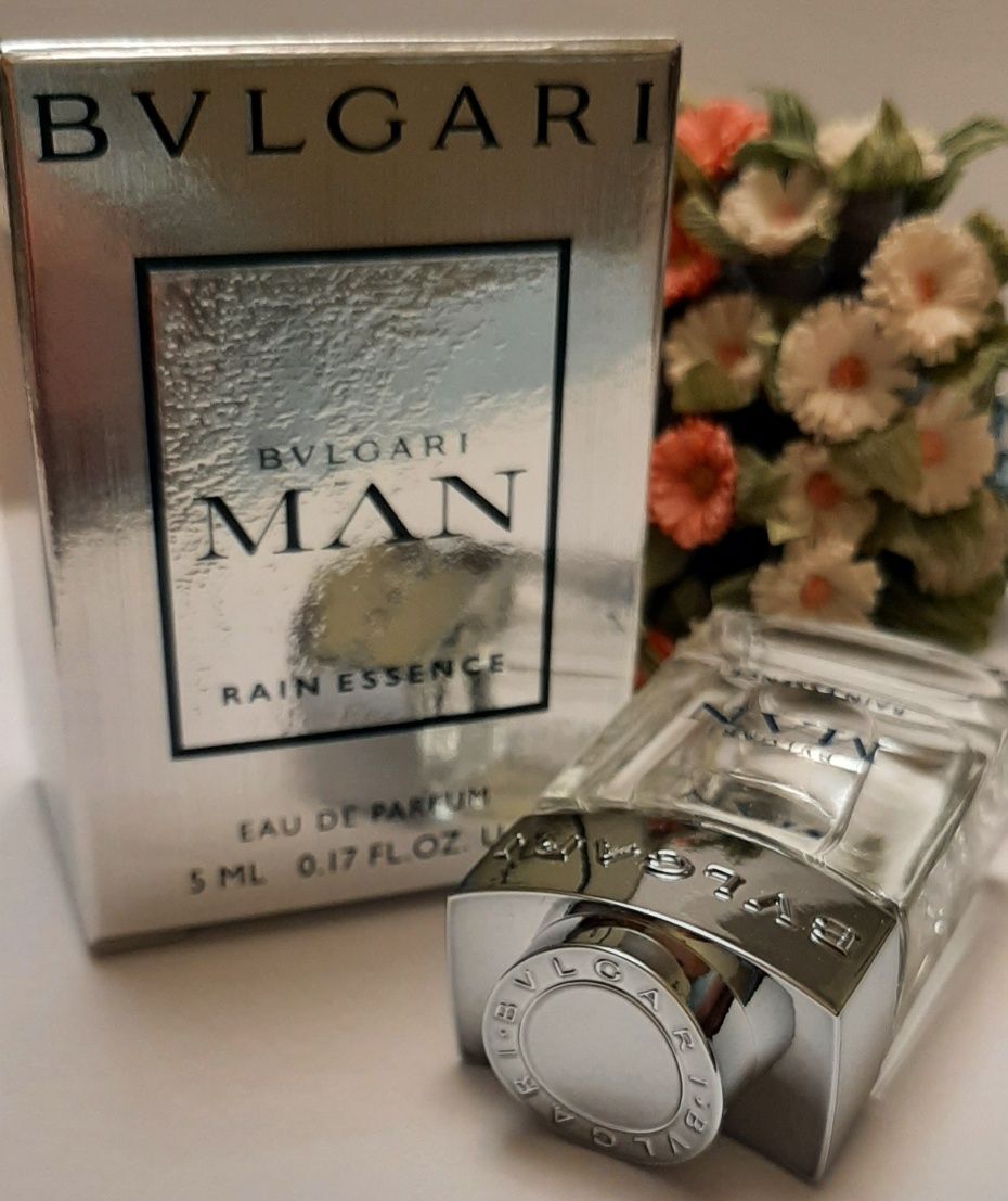 Bvlgari Man Rain Essence edp 5 ml, miniatura