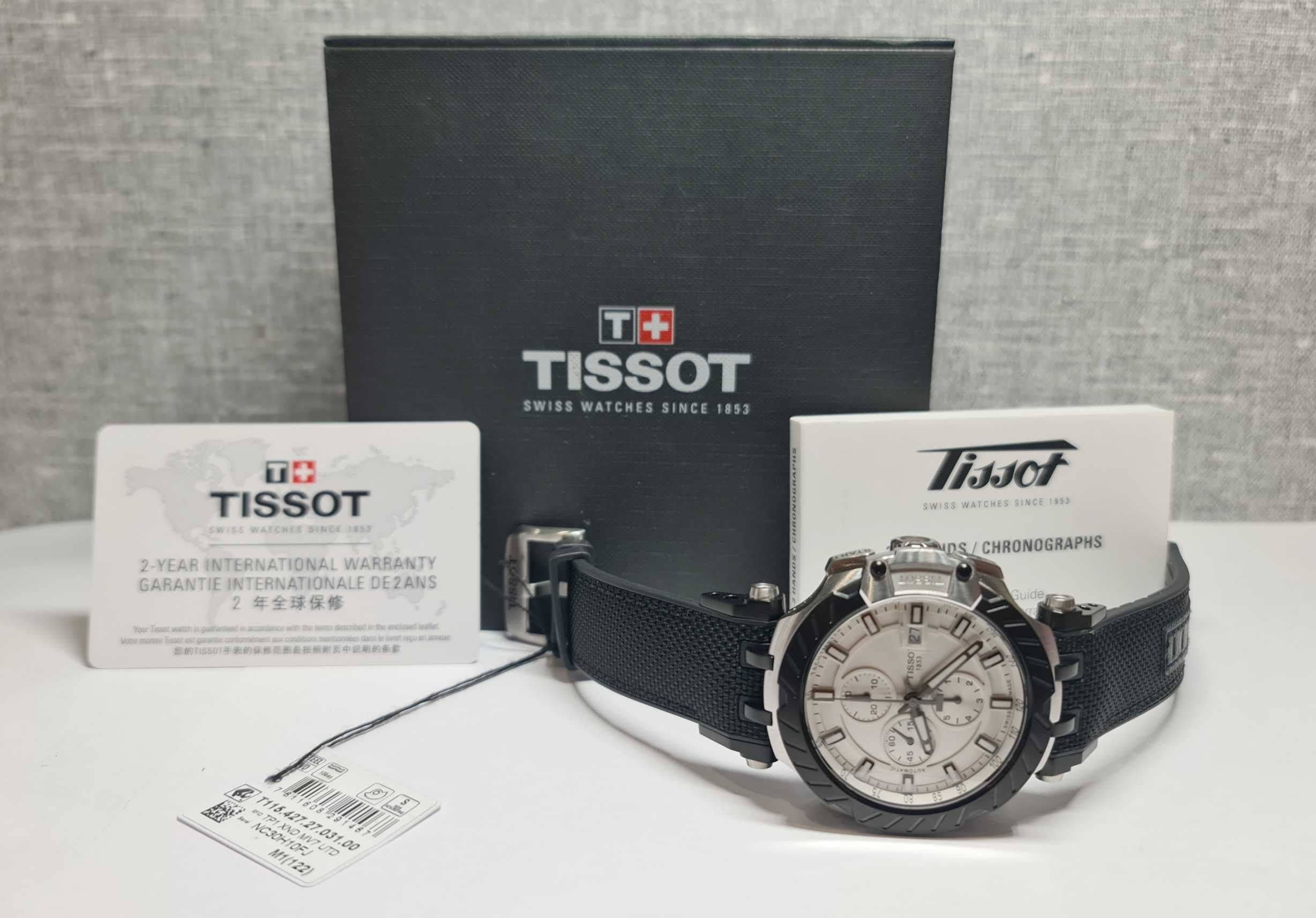 Чоловічий годинник часы Tissot T-Race 48мм Automatic Chronograph новий