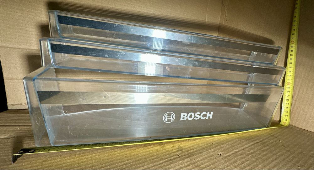 Полиці оргинал для холодильника Bosch Прозорі 3шт