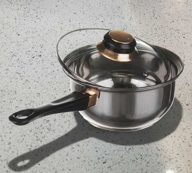 Набор кастрюль / набір каструль нержавійка - новый, 12 предметов