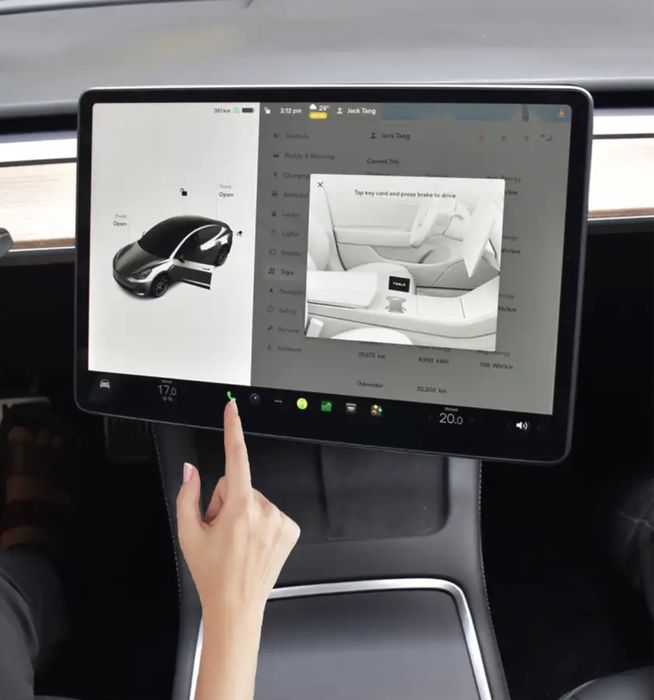 Кронштейн для монитора Tesla, поворотный