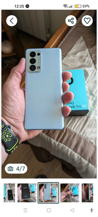 OPPO Reno 6 pro como novo