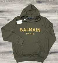 Nowa bluza męska Balmain khaki L