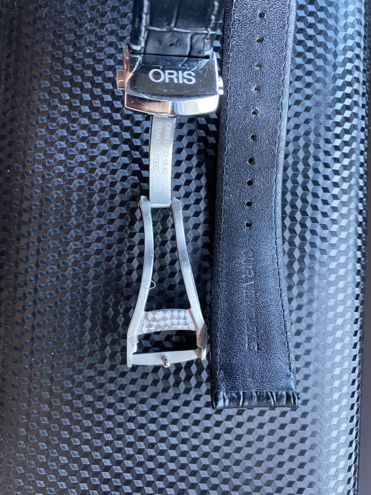 ORIS pasek 21mm z klamrą scyzorykową