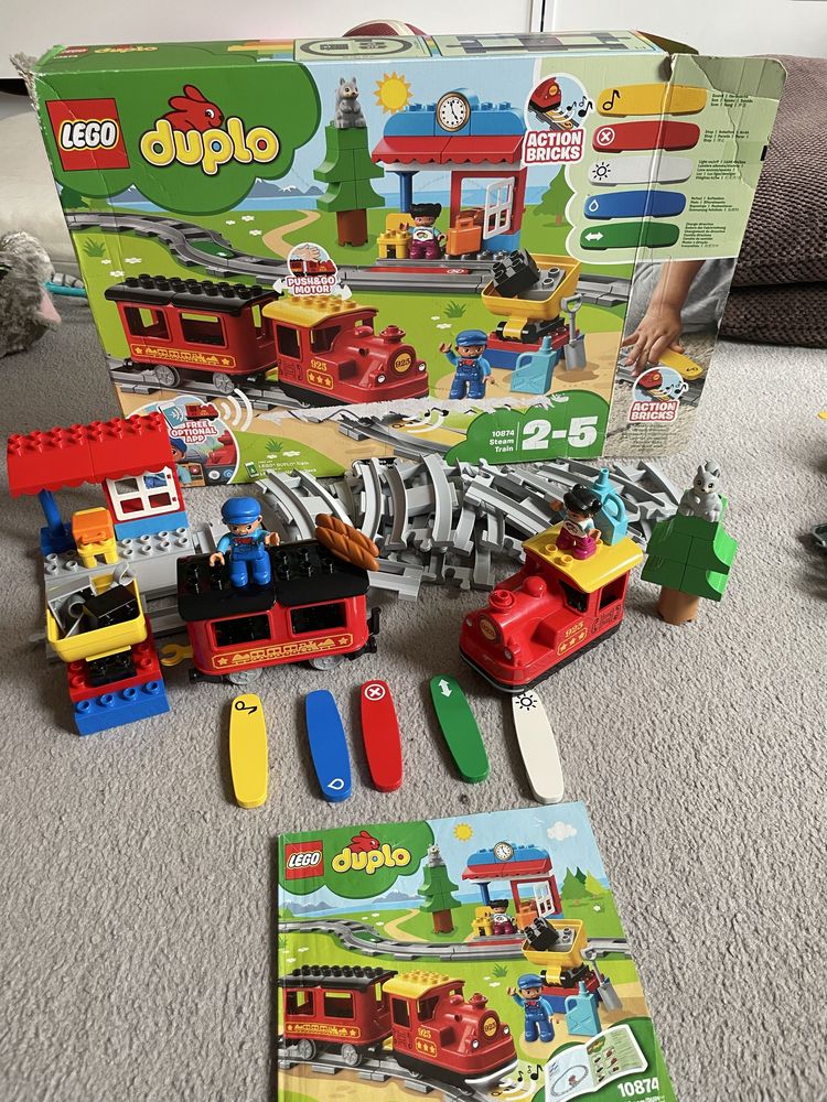 Lego Duplo pociag 10874 + 10882