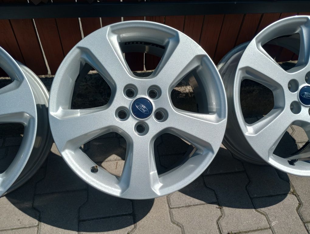Jak Nowe FORD 17" 5x108 Alufelgi Mondeo Kuga Focus C-Max Edge Felgi