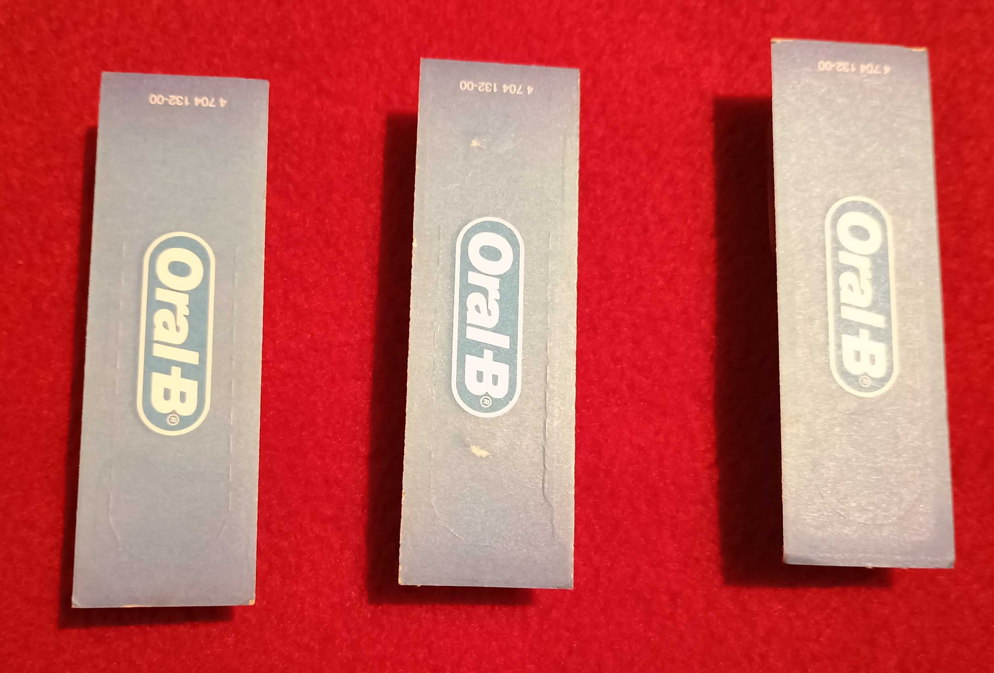 Oryginalne końcówki ORAL-B Interspace TRZY sztuki nowe jednopęczkowe