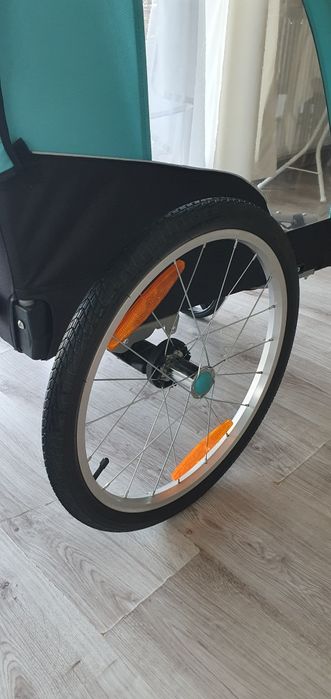 Przyczepka rowerowa/wózek 2-osobowy PROFEX Jogger 2w1 93500