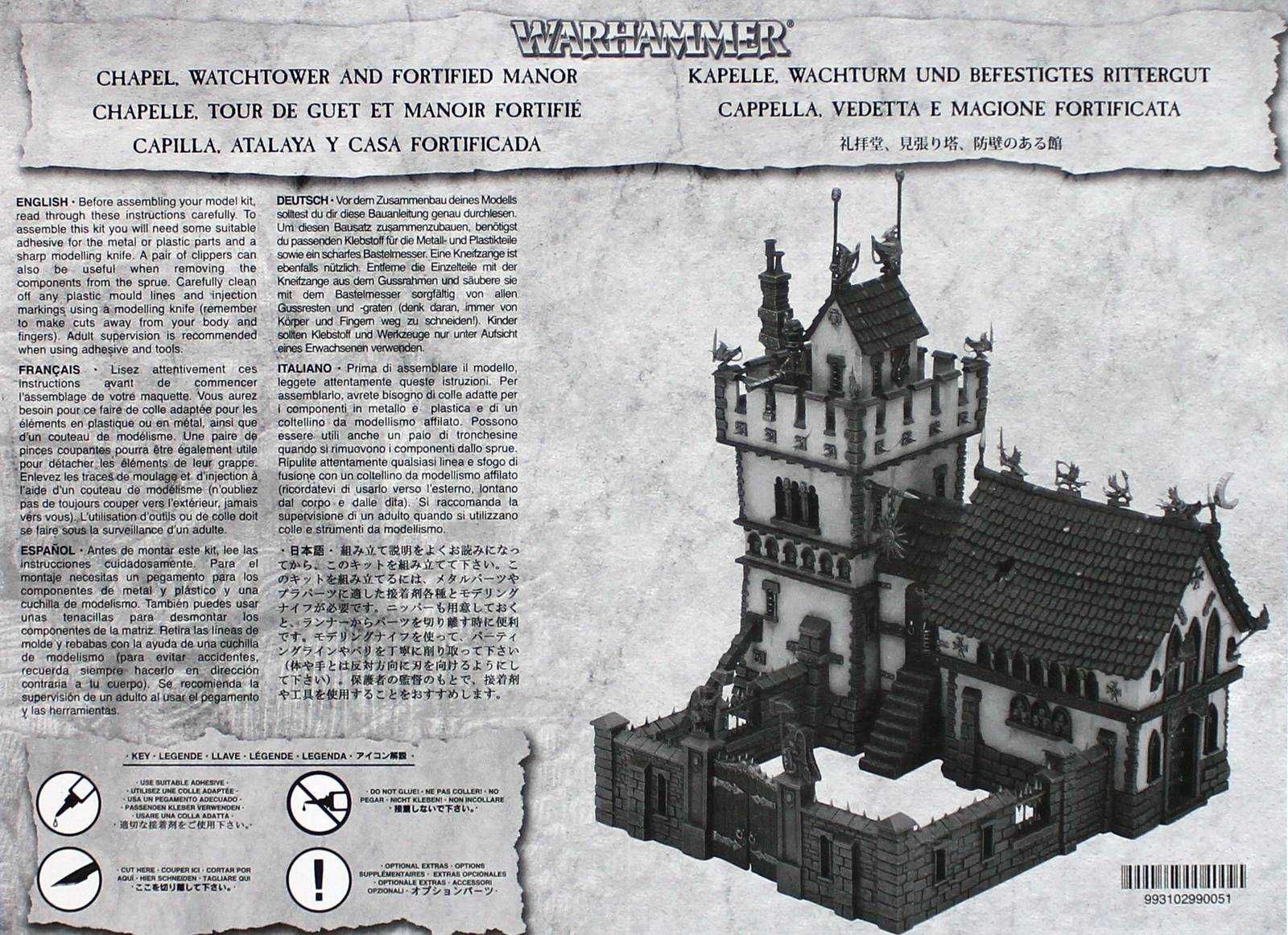 Warhammer Fantasy Battle: Scenery - Fortified Manor House