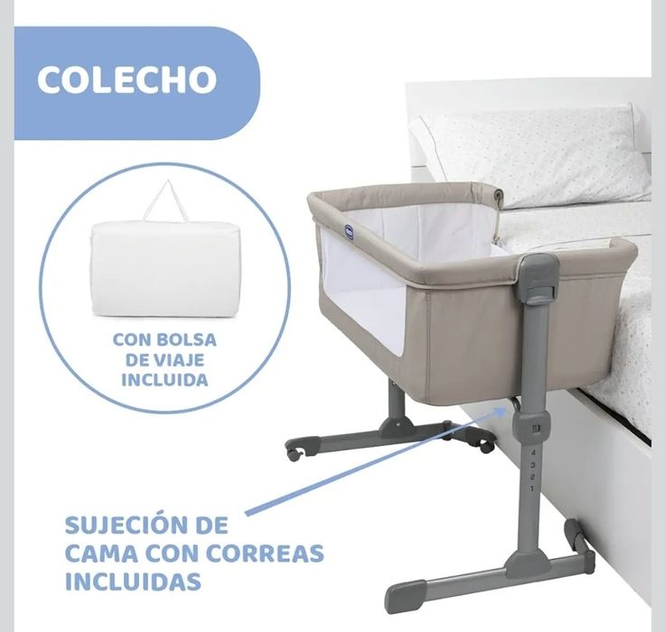 Chicco Next2Me Essential,Łóżeczko dziecięce dostawka do wspólnego snu