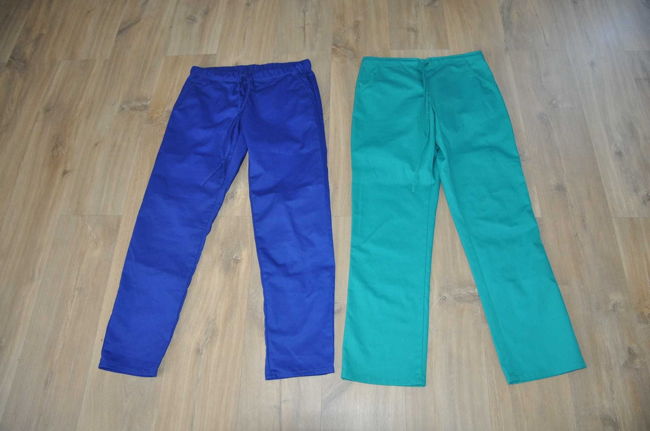 Nowa bluzka medyczna,uniform,mundurek XS-S czerwona,spodnie niebieskie