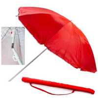 Зонт для пляжа и кемпинга 2 метра красный пляжный