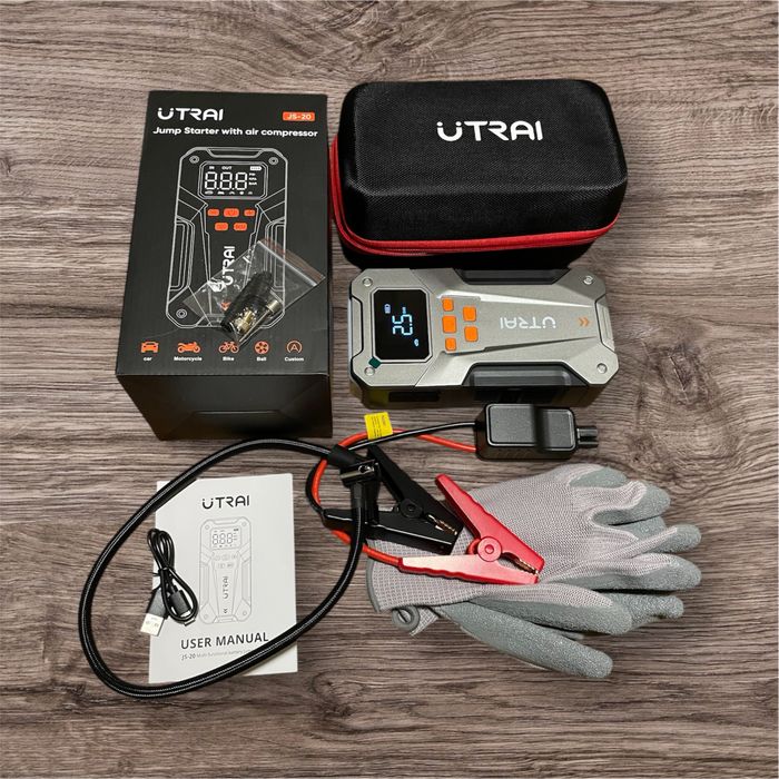 Бустер пуско-зарядное Utrai jstar-20 с компрессором бустер