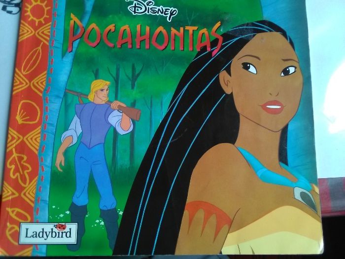 Książka Pocahontas english Disneys