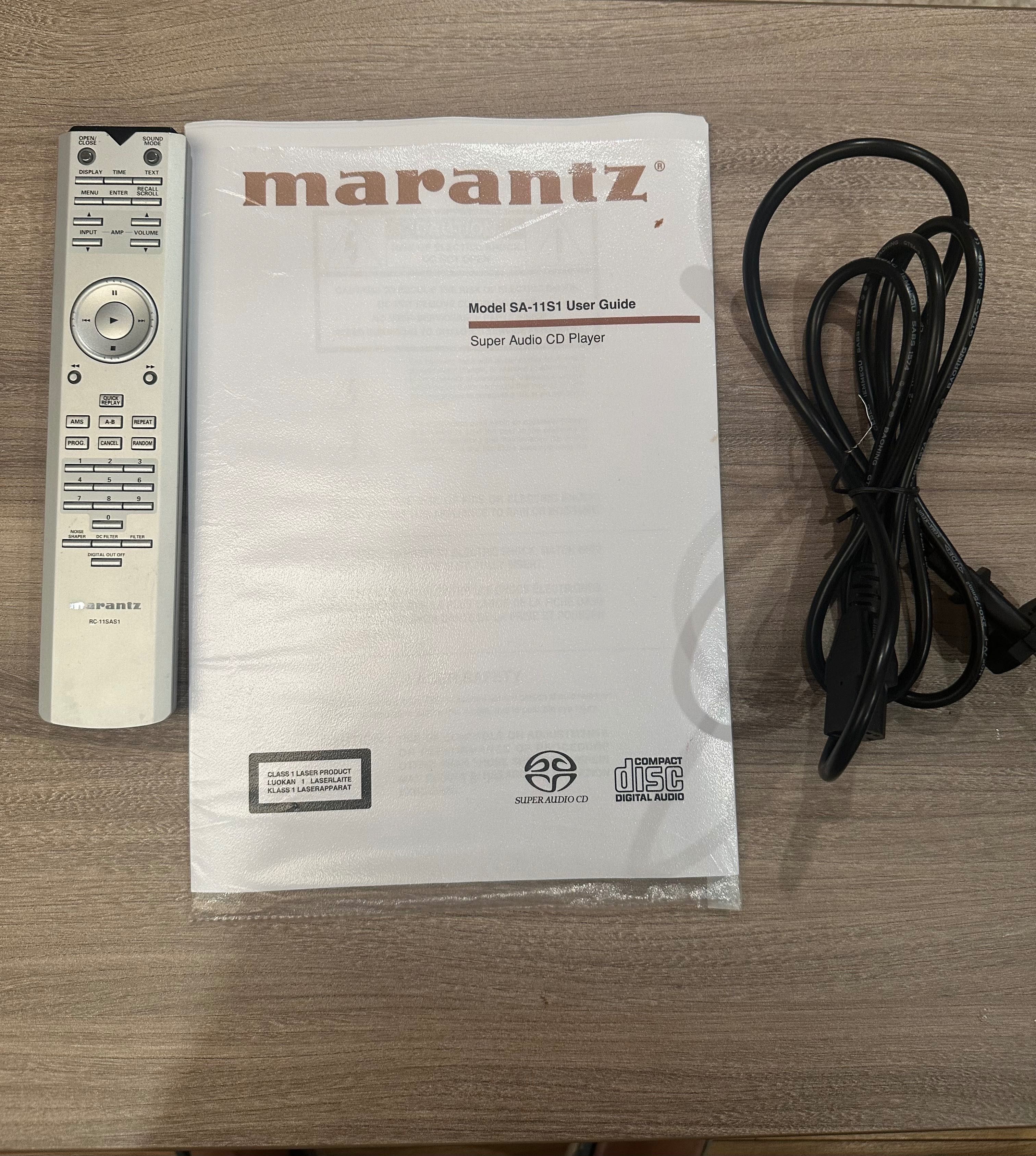 Marantz SA-11 s 1 Odtwarzacz SACD