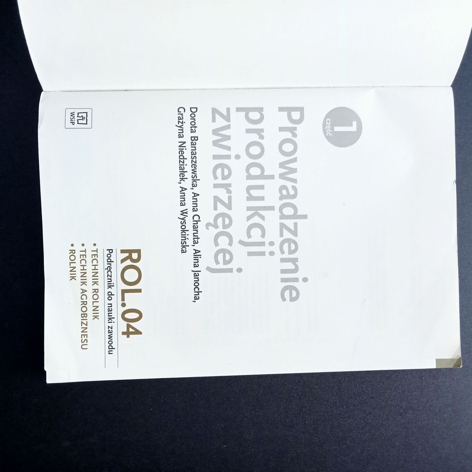 Prowadzenie produkcji zwierzęcej ROL.04 WSiP