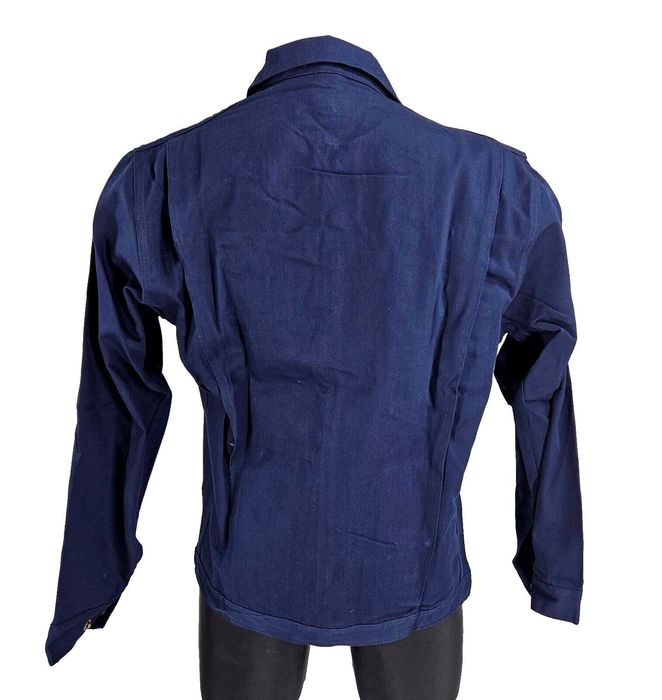 Bawełniana granatowa bluza robocza r. 46 (92)