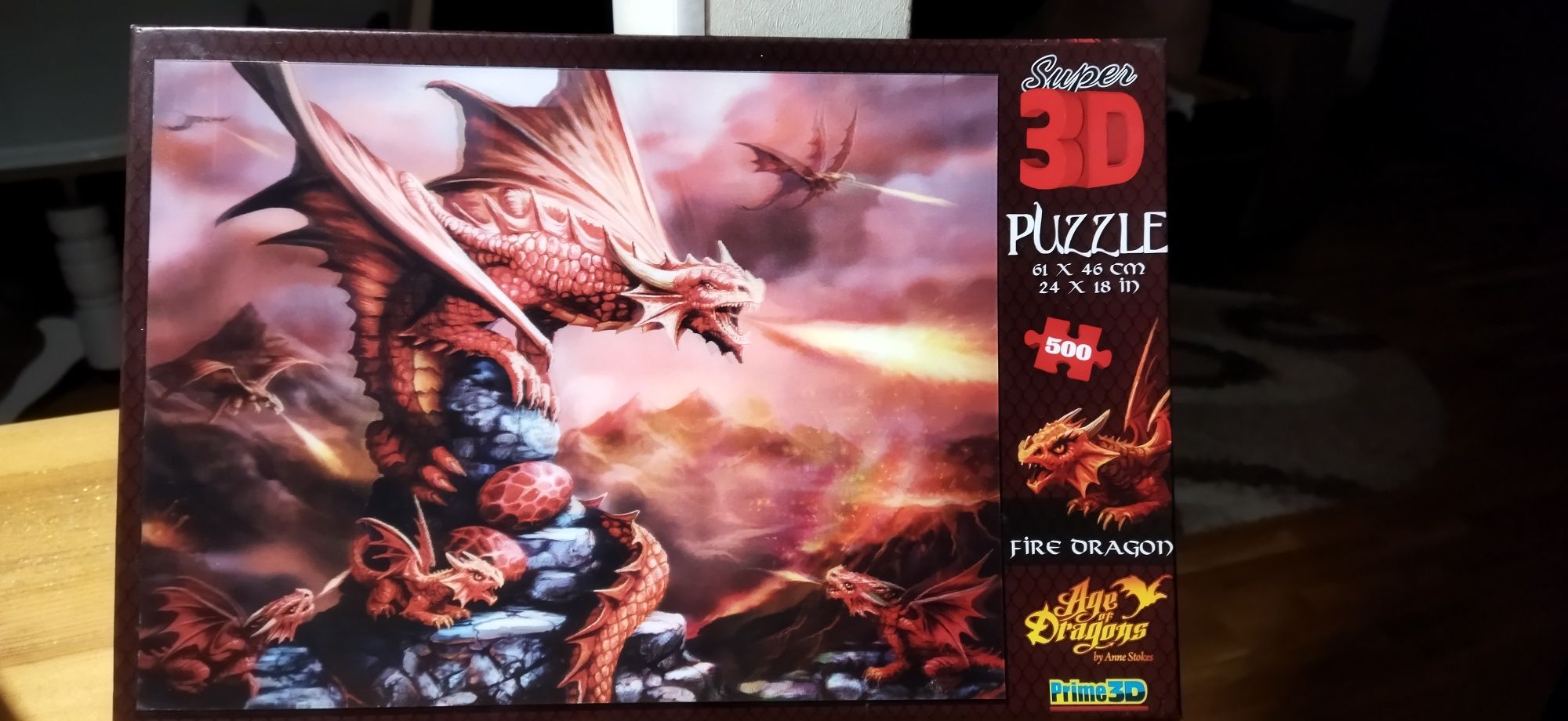 Пазли 3-D картина.500 деталей.