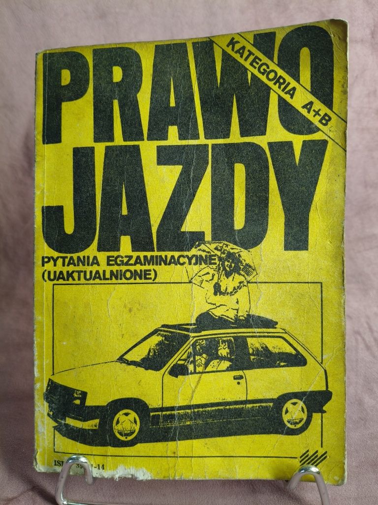 Książka prawo jazdy kat A+B 45