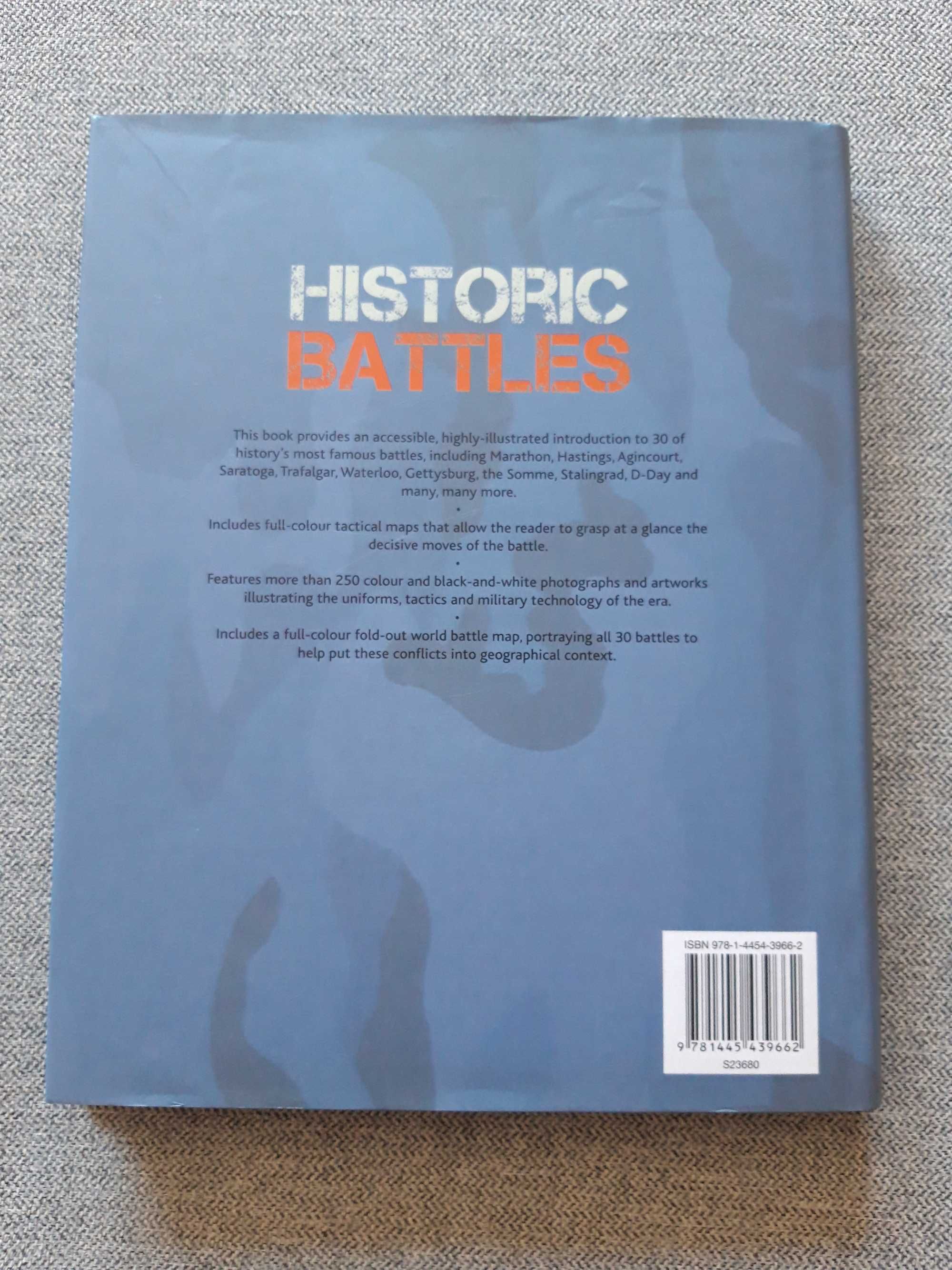 Livro "Historic Battles - Decisive conflics that have shaped history"