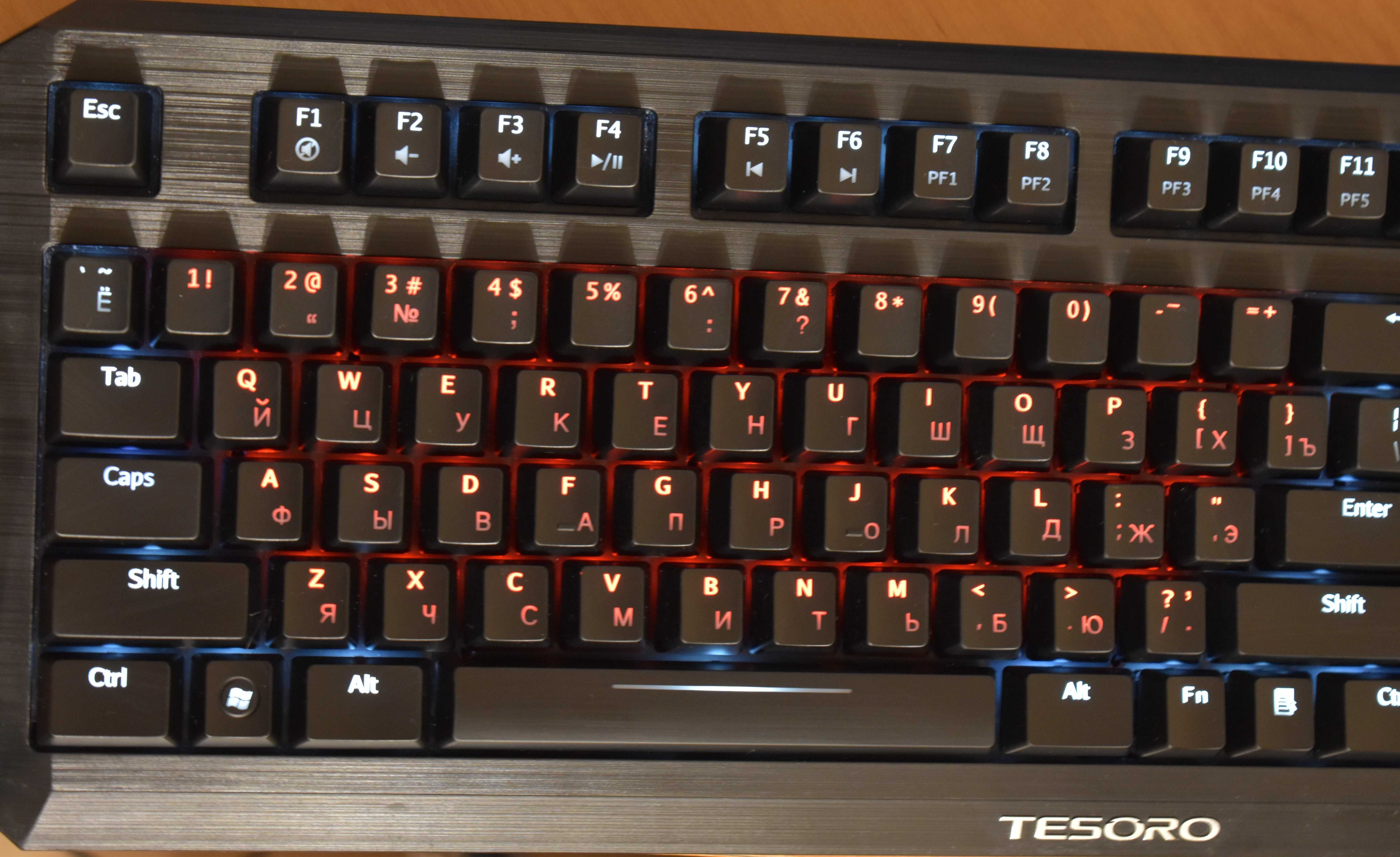 Клавиатура Tesoro Durandal Ultimate eSport Edition